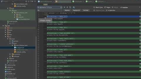 [Random Stuff] Editing in IntelliJ Idea - Multiline Regex Search and Replace