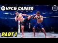 UFC 6 Career Mode Part 1 | A STAR IS BORN! (PS5 Pro)