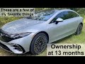 Mercedesbenz eqs ownership experience at 13 months