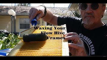 Waxing Your Flow Hive Frames