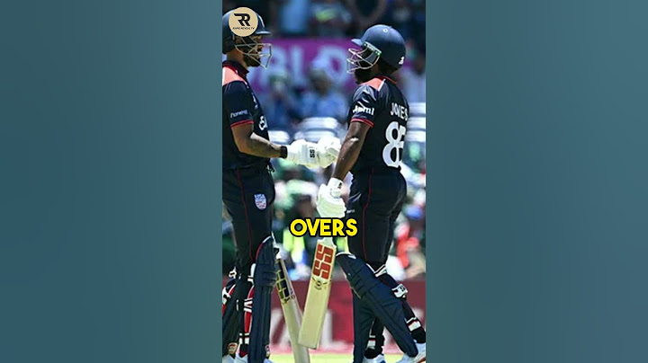 The American fairytale continues as USA upset Pakistan #t20worldcup #usa #pakistan