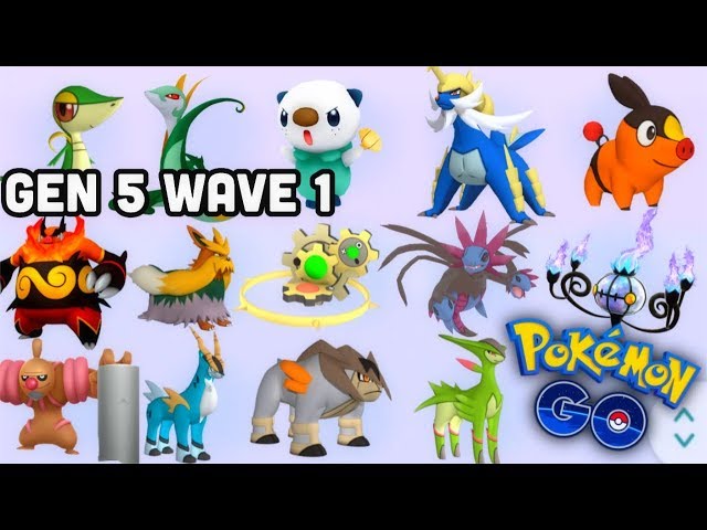 Pokémon GO' Gen 5: Here Are The Pokémon Releasing In Wave 1, Wild, Eggs,  Shiny And Regional