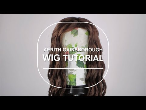 Aerith Gainsborough Wig Tutorial