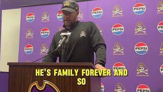 John David Baker explains why he wanted to return to ECU