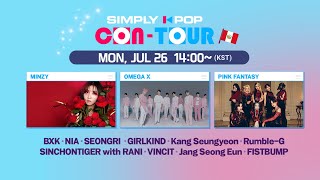 [LIVE] SIMPLY K-POP CON-TOUR (?Peru) | MINZY, Pink Fantasy, BXK, OMEGA X, GIRLKIND