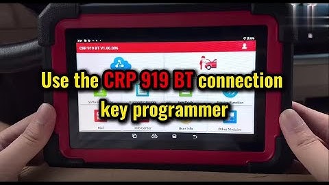 How to Use Launch CRP919EBT and X431 Key Programmer?- launchx431.fr