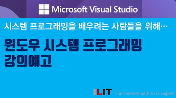 윈도우 시스템 프로그래밍 강의 예고