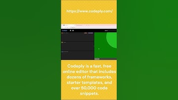 Web Dev Resource | codeply.com | free online editor with code snippets