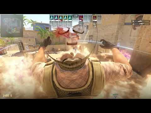 Attacker POV against Aurora on Mirage