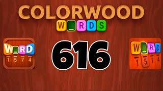 COLORWOOD WORDS Cryptogram level 616