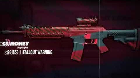 CS:GO | SG 553 - Fallout Warning