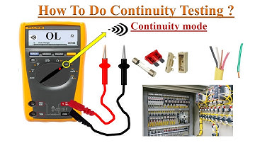 How to Test Continuity with Multimeter?
