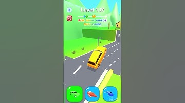 🔥 Shape - Shifting & Transform The Character 👀 Level 137 #shorts #short #viral #shapeshifting