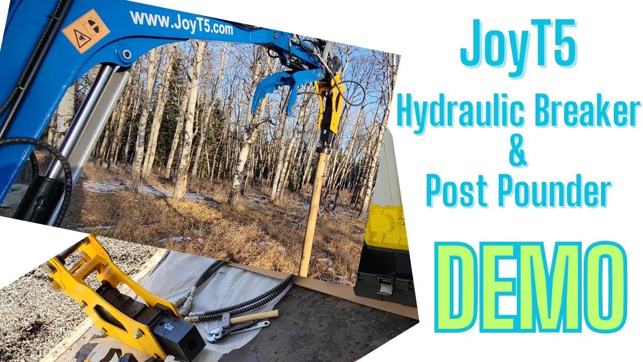 How To Set Up Excavator Breaker Hammer And Use Post Pounder On JoyT5 how-to-set-up-excavator-breaker-hammer-and-use-post-pounder-on-joyt5