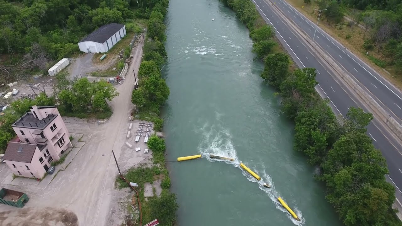 Stunning Drone Views of St. Paul Crescent & Twelve Mile Creek 