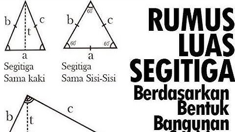 Rumus Mencari Luas Segitiga Sembarang Dengan Aplikasi Android Geometry Calculator