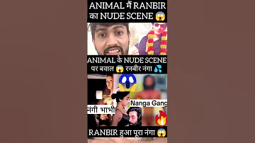 ranbir kapoor scene animal | animal controversy scene | ranbir kapoor scene with tripti dimri |