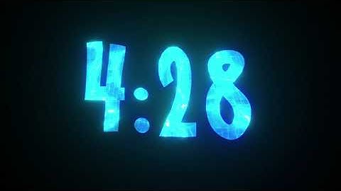 4k - HD Stock Video of 10 minute countdown timer