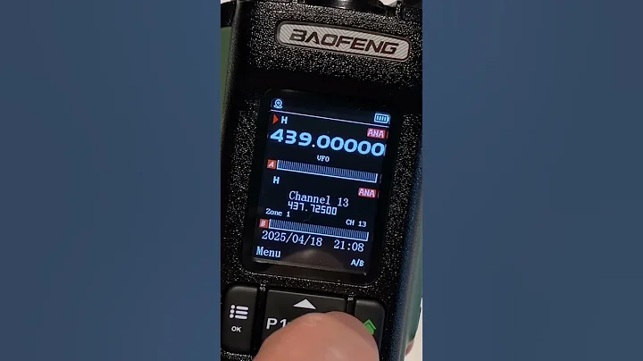 Menu functions #baofeng DM-32UV #review #radiocommunication #trending #hamradio