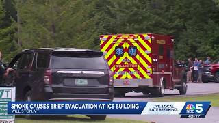 Smoke causes evacuation at ICE office building in Williston Vermont