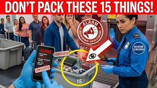 TSA's New Confiscation Rules: 5 Items You Can't Pack in 2026