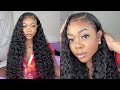 LONG HAIR & LAIDD EDGES !!! 30 inch water wave frontal Wig install ft. Yolissa hair