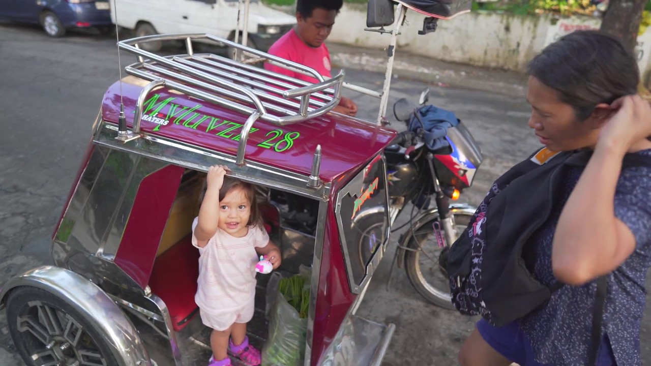 Philippines, Bulacan, tricycle ride from Puregold Tungkong Manga to DLC