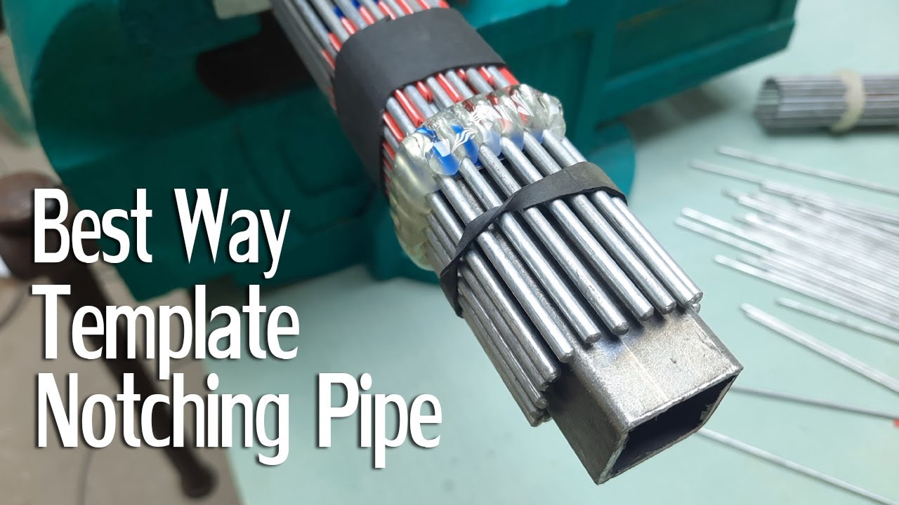 the-best-way-make-template-notching-pipe-cutting-pipe-youtube