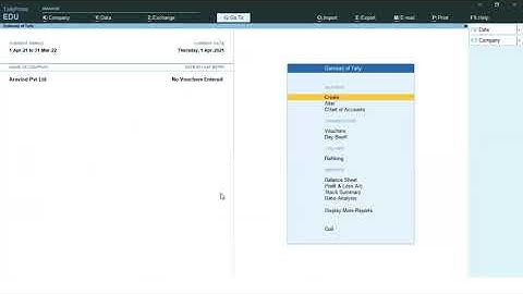 Ledger Creation  Tally Prime Software in Telugu || Tally Prime In Telugu