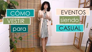 Looks de invitada o para eventos | Ideas con tu ropa casual | Joana Patikas