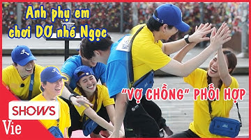 Karik đau đớn TRẢI NGHIỆM thảm mát xa , cùng VỢ MỚI Lan Ngọc chơi dơ với SONG THỎ | Chơi là chạy #5