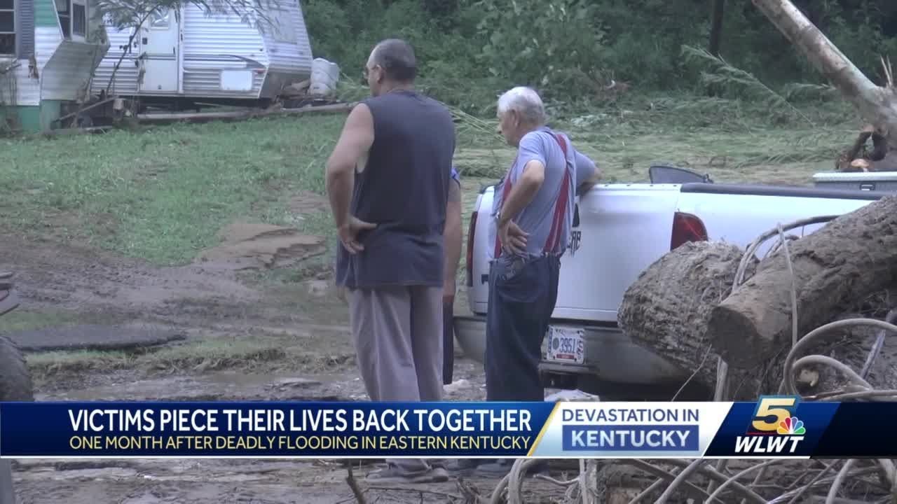 Residents in eastern Kentucky 'hopeful' about future one month after historic floods YouTube