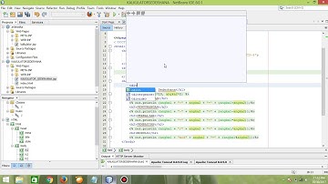 Tutorial Operasi Aritmatika menggunakan JSP dengan Aplikasi Netbeans dan Apache tomcat