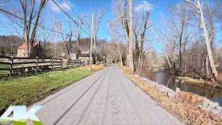 Early Spring Scenic Driving Tour On Some of the Oldest Roads In Pennsylvania (4K)