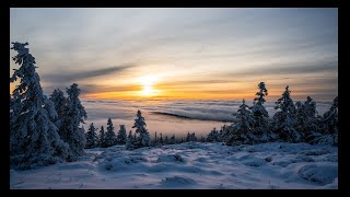 Relaxe com Belas Paisagens de Inverno ~ muita neve incrível cenário natural música relaxante screenshot 2