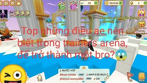 Trainers arena: Top những cách bug bẩn để ae trở thành bro trong trainers arena?😱 |blockman go🔥