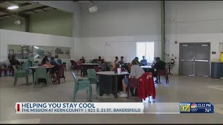 The Mission at Kern County’s cooling center now open