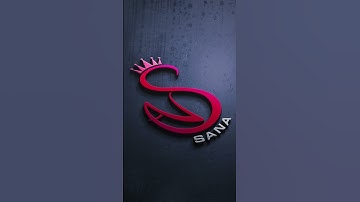 Sana - Unlock the power of individuality with our bespoke Name Calligraphy Logo Designing Service!