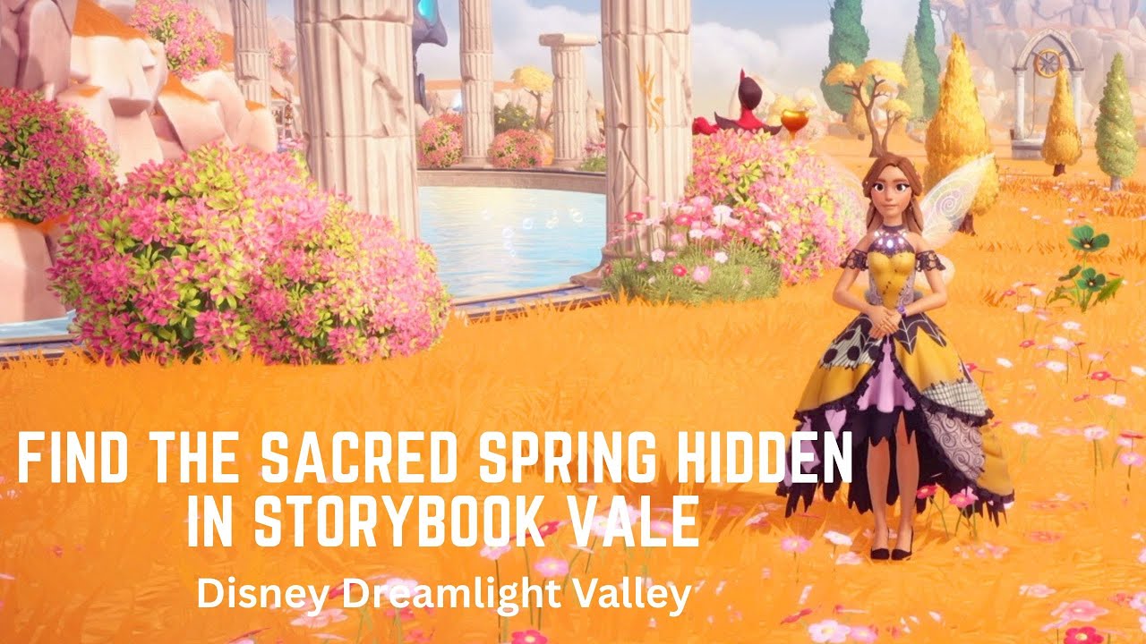 Find the Sacred Spring hidden in Storybook Vale for the Quest A
