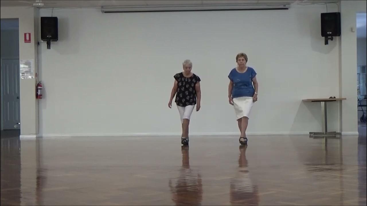 Vertical Expression line dance intermediate (2nd upload ) YouTube