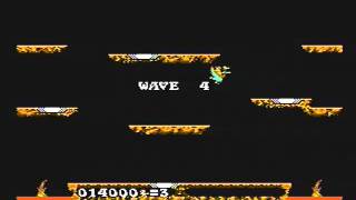NES Joust arcade - original -  gameplay