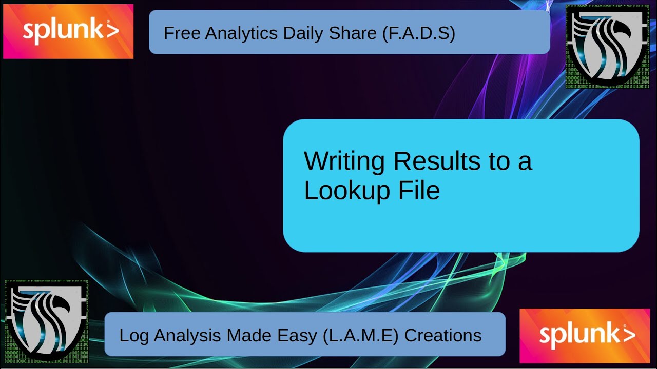 Splunk Tutorial | Save Results to a CSV 