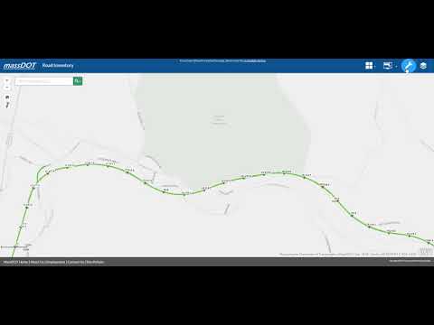Using the MassDOT Road Inventory Interactive Map