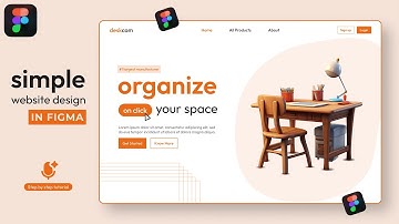Simple Website Design Figma Tutorial || FREE RESOURCES || DVxUI