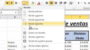 Bordes y rellenos de celdas en Excel (Módulo 3)