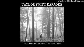 Taylor Swift - mirrorball (Karaoke Version)