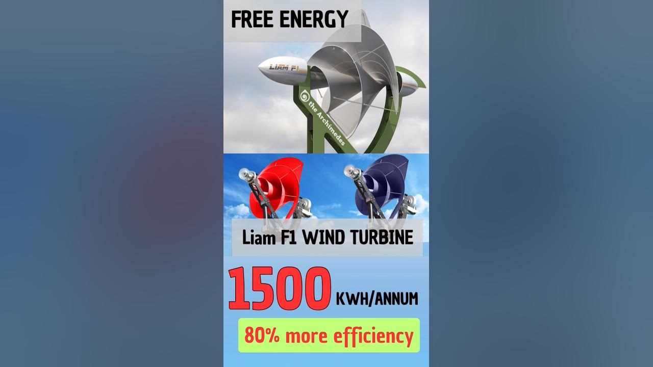 Liam F1 Urban Wind Turbine windenergy renewableenergy windturbine liam-f1-urban-wind-turbine-windenergy-renewableenergy-windturbine