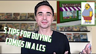 Top 5 TIPS for BUYING COMIC BOOKS in a LCS  COMIC BOOK STORE Etiquette and Lessons I've Learned