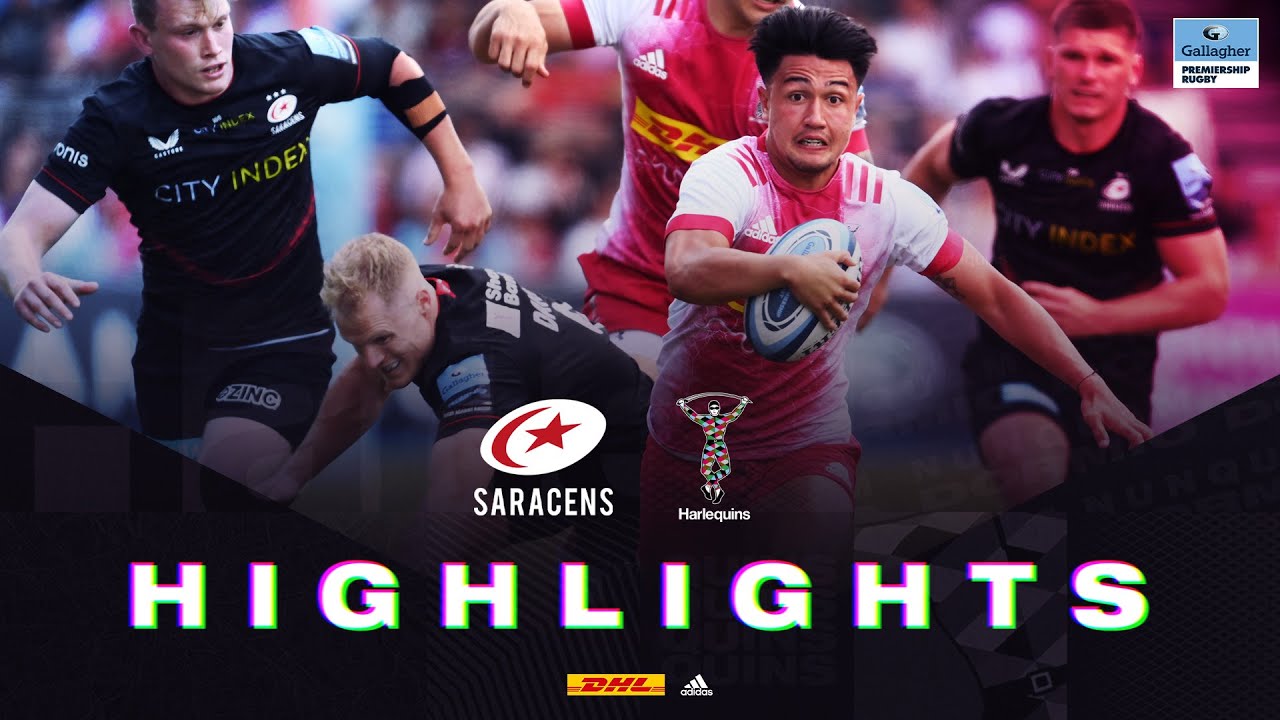 Premiership Rugby Highlights: Saracens defeat Harlequins in semi-final