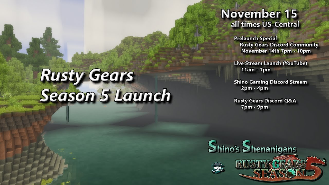 Rusty Gears Vintage Story SMP Season 5 Launch